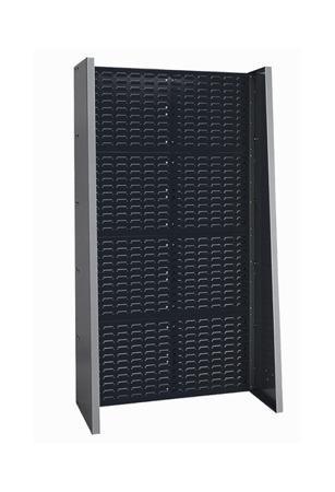 12102094.19 Bott Steel Louvre Panel Storage Unit, 905mm x 1015mm x 1835mm, Anthracite Grey