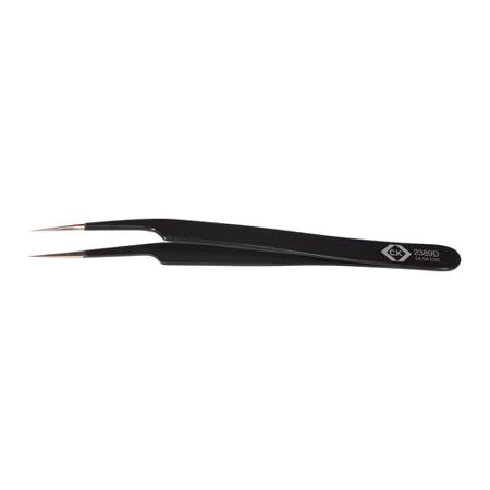 T2389D CK 115 mm, Stainless Steel, Extra Fine, ESD Tweezer