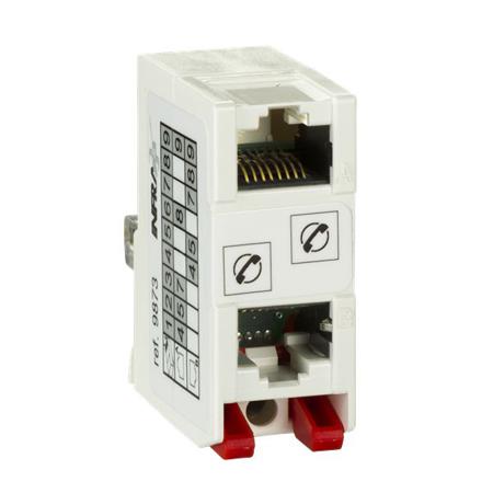 VDI9873 Schneider Electric Infraplus-MP Series 3-Port RJ45 Splitter, Shielded