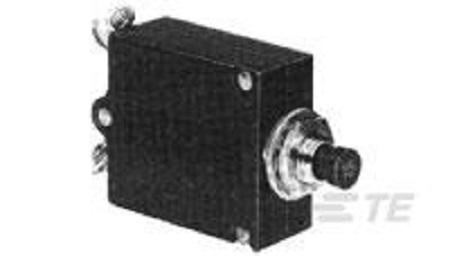 7-1393246-6 TE Connectivity Thermal Magnetic Circuit Breakers - Potter & Brumfield W54  Single Pole 250V ac Voltage Rating Panel