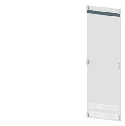 8PQ2197-6BA13 Siemens 8PQ2197 Series Lockable Sheet Steel RAL 7035 Plain Door, 2000mm H, 600mm W, 25mm D for Use with SIVACON S4
