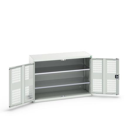 16926781.16 Bott 2 Door Sheet Steel Cupboard, 1300 x 550 x 900mm