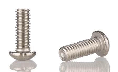 183-8676 RS Pro, M5 Hex Socket Button Screw Stainless Steel x 12mm