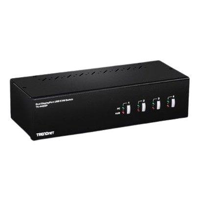 TK-440DP Trendnet 2 Port Dual Monitor USB DisplayPort KVM Switch, 3.5 mm Jack 3840 x 2160 Maximum Resolution