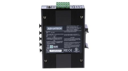 EKI-2525-BE Advantech EKI Series DIN Rail, Wall Unmanaged Ethernet Switch, 5 RJ45 Ports, 100Mbit/s Transmission, 12 → 48V dc