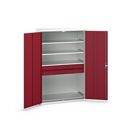 16926654-24 Bott 2 Door, 2 Drawer Sheet Steel Cupboard, 1300 x 550 x 2000mm