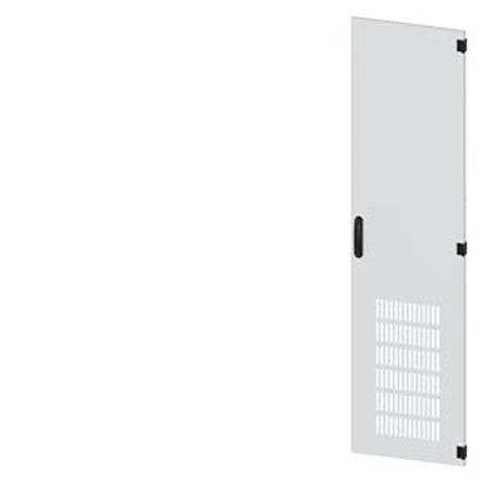 8MF1050-2UT14-1BA2 Siemens 8MF1 Series Steel RAL 7035 Ventilated Door, 2000mm H, 500mm W for Use with Sivacon 8MF1 Sytsem Cubicles