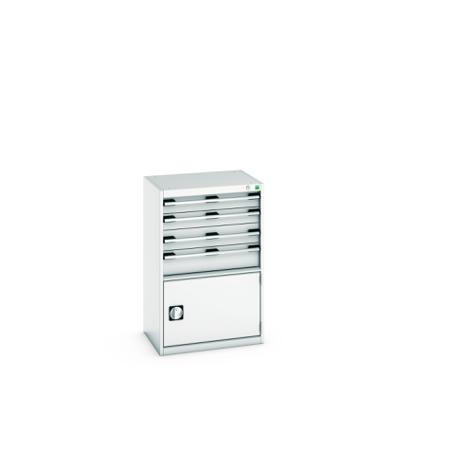 40011052.16V Bott 4 Cabinet, Steel, 1000mm x 650mm x 525mm, Light Grey