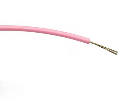 267-5867 Pink 0.22 mm² Hook Up Wire, 7/0.2 mm, 100m, PVC Insulation