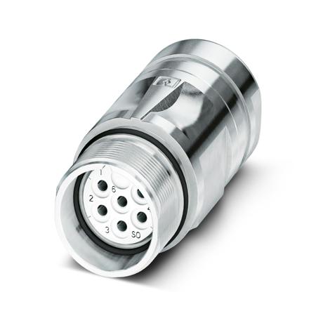 1244001 Phoenix Contact Connector, 9 Contacts, Cable, M23 Connector, Socket, Female, IP67, CA Series