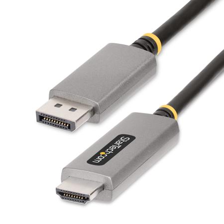 133DISPLAYPORTHDMI21 StarTech.com DisplayPort to HDMI Adapter Cable, 2m Length - 4K @ 144 Hz Maximum Resolution