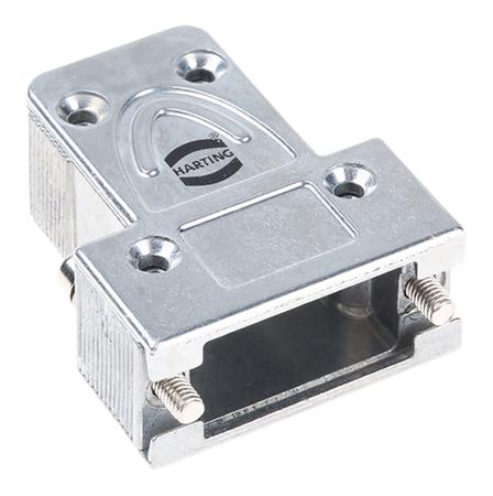 61030011010 HARTING D-sub Series Metal D Sub Backshell, 9 Way