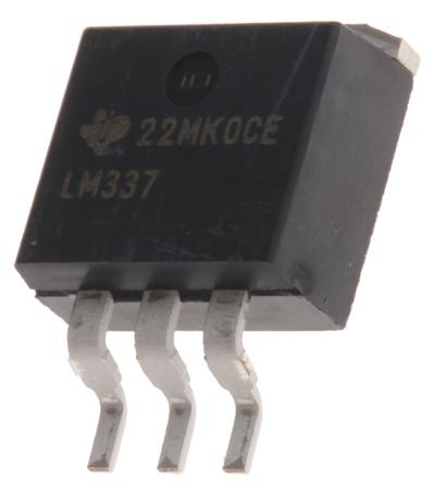 LM337KTTR Texas Instruments , Voltage Regulator -4.2V TO-263 3-Pin