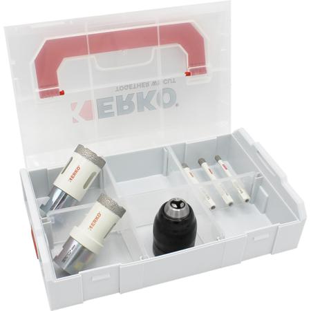 45500-MLS ERKO Diamond 6 → 35mm Hole Saw Set