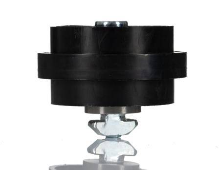 3842218940 Bosch Rexroth M8 Thread Vestamid Wheel, 10mm Groove