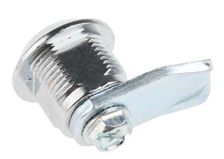 F286-01-2 Euro-Locks a Lowe & Fletcher group Company -  - Chrome Plated, Epoxy Camlock - 23 x 20.2mm - Slotted Head to unlock