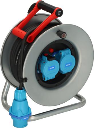 1243651 brennenstuhl 40m 2 Socket CEE 230 V-30 A Cable Reel Open Reel, 230 V, IP44