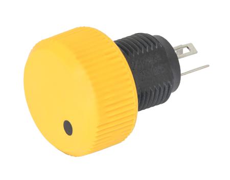 P16YP103MAB15 Vishay P16 10kΩ Rotary Potentiometer 1-Gang Panel Mount,