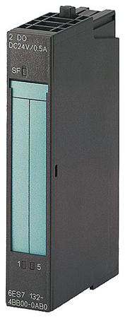 6ES7131-4BD01-0AB0 Siemens SIMATIC ET 200S PLC I/O Module 4 Inputs, 500 mA 24 V dc, 81 x 15 x 52 mm