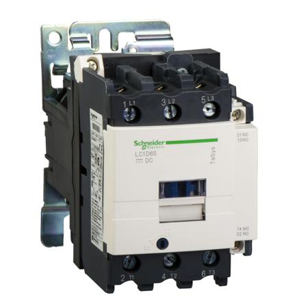 LC1D80SD TeSys D LC1D Contactor, 72 V Coil, 3 Pole, 80 A, 1 NO + 1 NC
