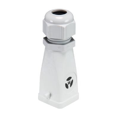 76-352-0760-5 Wieland 76 Heavy Duty Power Connector Hood, M20 Thread, Vertical