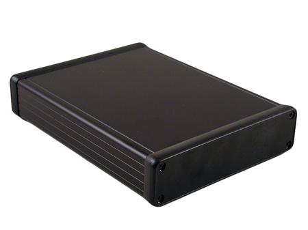 1455R1601BU Hammond Blue Aluminium Instrument Case, 160 x 165 x 31mm