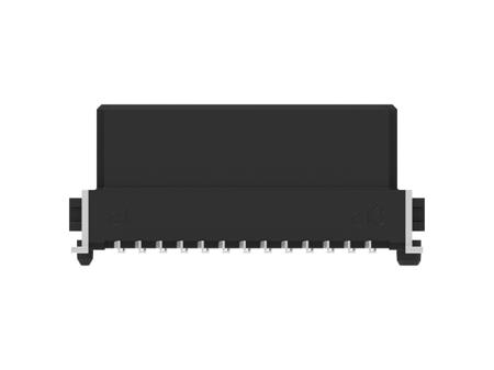 154718-E ERNI 154718 Series Vertical Surface Mount PCB Header, 26 Contact(s), 1.27mm Pitch, 2 Row(s), Shrouded