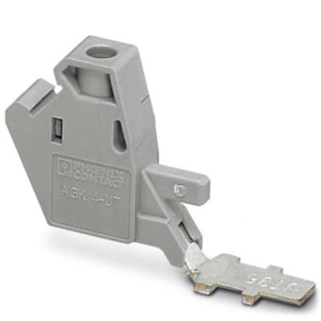 3047138 Phoenix Contact AGK 4-UT 35 Series Pick-Off Terminal Block for Use with Modular Terminal Block