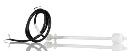 234-8854 RS PRO Cable Mount Polypropylene Float Switch, Float, 350mm Cable, NO, 200V ac Max, 200V dc Max