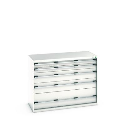 40022121-16V Bott 5 Cabinet, Steel, 1000mm x 650mm x 1300mm, Light Grey