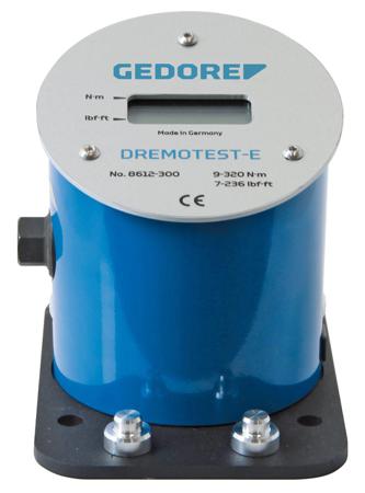 1947699 Gedore Digital Torque Tester, 0.9 → 55Nm, 10mm Drive, ±1 % Accuracy, 0.01Nm Increment