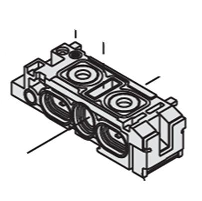 SSQ1000-1A-4-R SMC SSQ1000 Manifold Block,