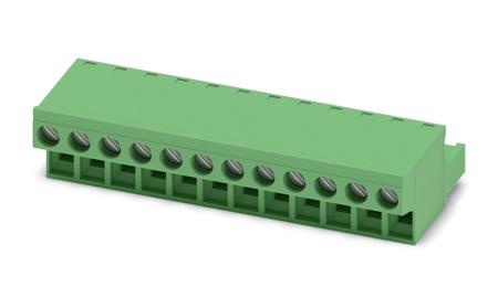 1777387 Phoenix Contact, 5.08mm Pitch, 12 Way, , Pluggable Terminal Block, Plug, Cable Mount, Screw Termination,