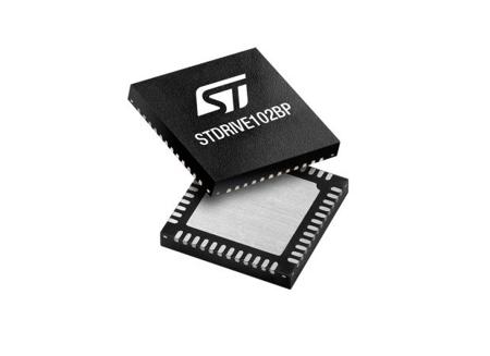 STDRIVE102BP STMicroelectronics , Half Bridge 3, 2 A 48-Pin 50V, VFQFPN-48L