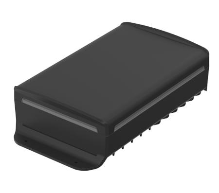 48426450-HMT2 Bopla BoVersa Series Black, Transparent Polycarbonate Desktop Enclosure, 258 x 140 x 66.5mm