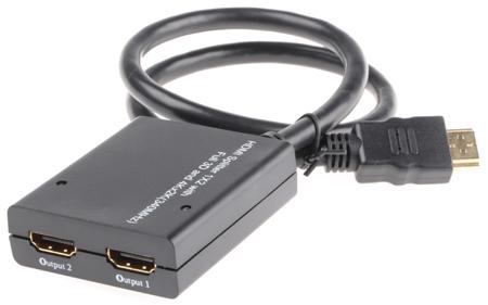 HD-SLT402DUO NewLink 2 Port 1 Input 2 Output HDMI Splitter  - up to 4K