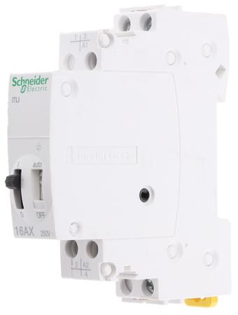 A9C30115 2P Impulse Relay with NO/NC Contacts, 16 A