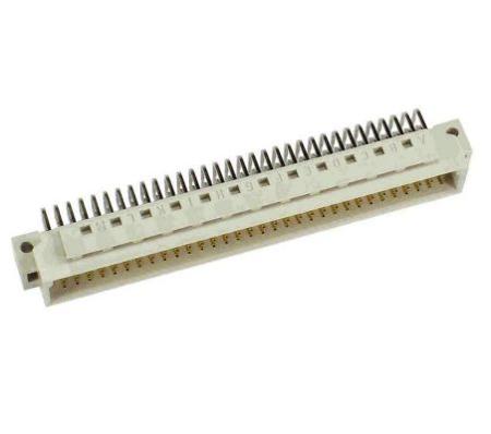 09036966921 HARTING DIN 41612 96 Way 2.54mm Pitch, Type Connector Class C1, C2, 3 Row, Angled DIN 41612 Connector, Plug