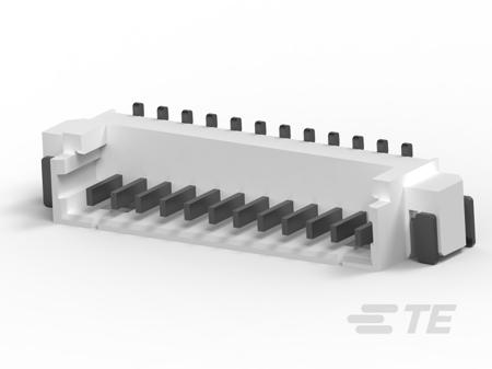 1-1734260-2 TE Connectivity AMP HPI Series Vertical Board PCB Header, 12 Contact(s), 1.25 mm Pitch, 1 Row, Shrouded