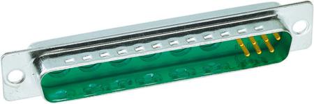 09694117136 HARTING 13 Way Panel Mount D-sub Connector Plug