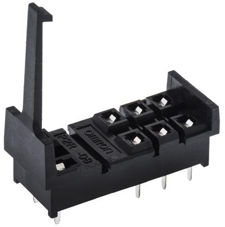 P2R-08P Omron P2R 8 Pin 250V ac PCB Mount Relay Socket, for use with 2 Pole G2RS Series