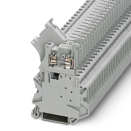 3074169 Phoenix Contact  UT 4-HESI (5X20) GY Series Grey, 1mm², 1-Level, Screw Termination