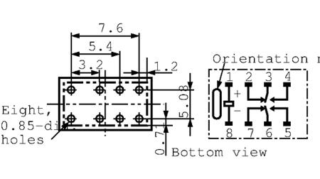 G6K-2P-Y-24VDC Omron Surface Mount Latching Signal Relay, 24V dc Coil, 4.6A Switching Current, DPDT