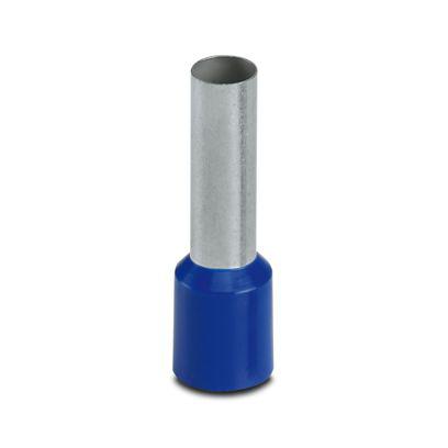 3200629 Phoenix Contact Insulated Ferrule, 18mm Pin Length, 5.8mm Pin Diameter, Blue