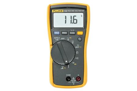 2583601 Fluke , 116 Handheld Digital Multimeter, 600μA DC, 600V AC