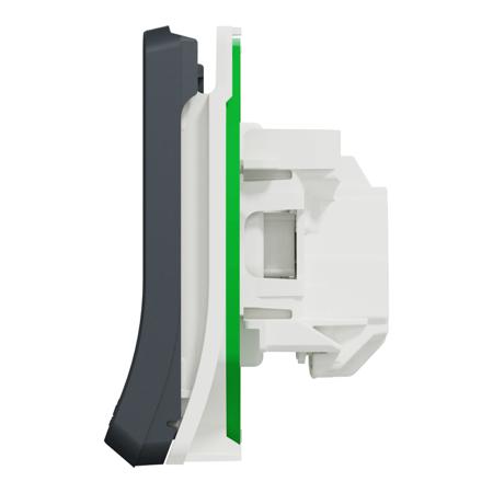 MUR36133 Schneider Electric Grey 1 Gang Outdoor Electrical Socket, Type E - French, 16A, Flush Mount, Surface Mount, IK08, IP55