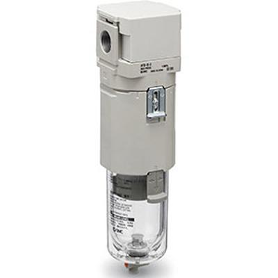 AFF20-F02-D SMC  series 5μm G 1/4 0.05MPa to 10 bar Pneumatic Filter with Auto drain