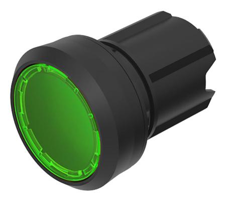 45-2231.11H0.000 EAO Series 45 Series Illuminated Push Button, 22.3mm Cutout, IP20, IP40, IP66, IP67, IP69K