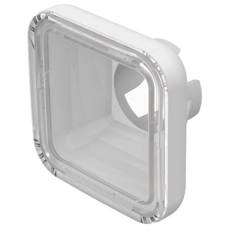 70-920.9 Indicator Lens Square Style, White, 19.05 Long