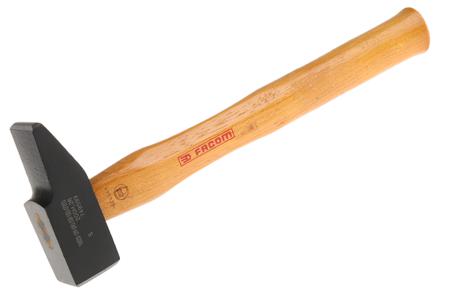 200H.28 Facom Steel Engineer's Hammer with Hickory Wood Handle, 380g
